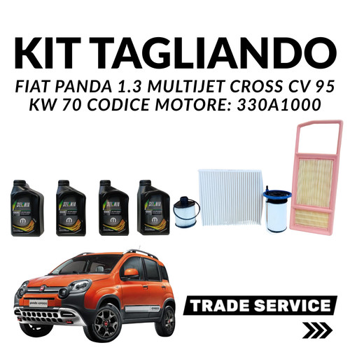 Kit tagliando fiat - panda, 1.3