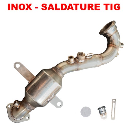 Downpipe scarico sportivo fiat - scarico,