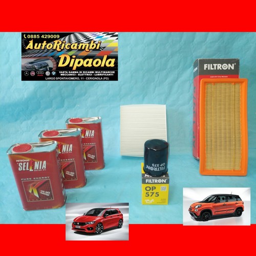 Kit tagliando fiat 500l tipo - fiat,