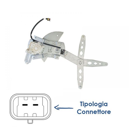 Alzavetro elettrico ant sx - alzavetro,